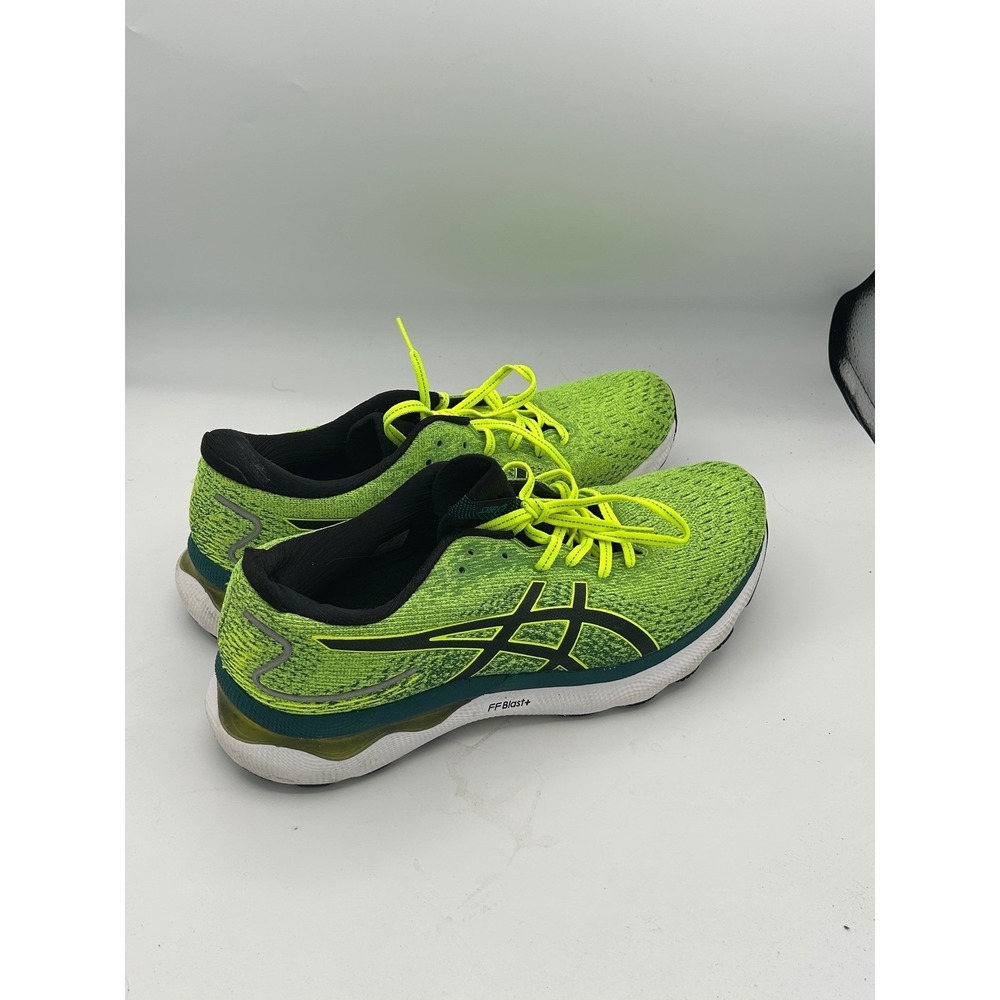ASICS Gel-Nimbus 24 FF Blast+ Mens 11.5 Running Shoes Safety Yellow 1011B359 - Picture 3 of 6